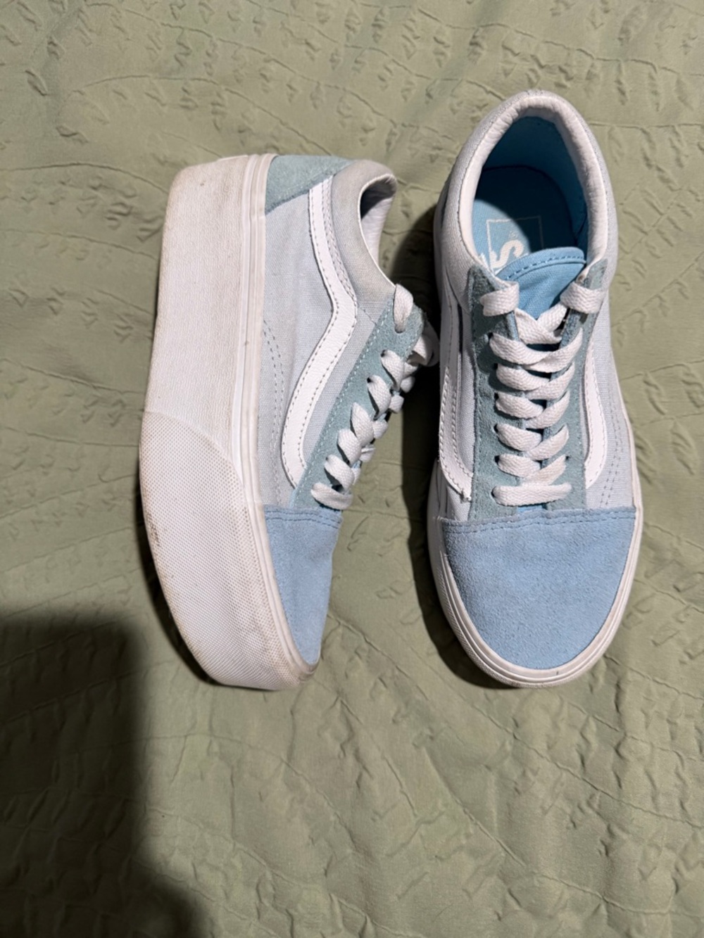 VANS Old Skool Stackform Blue Women's Size US 5